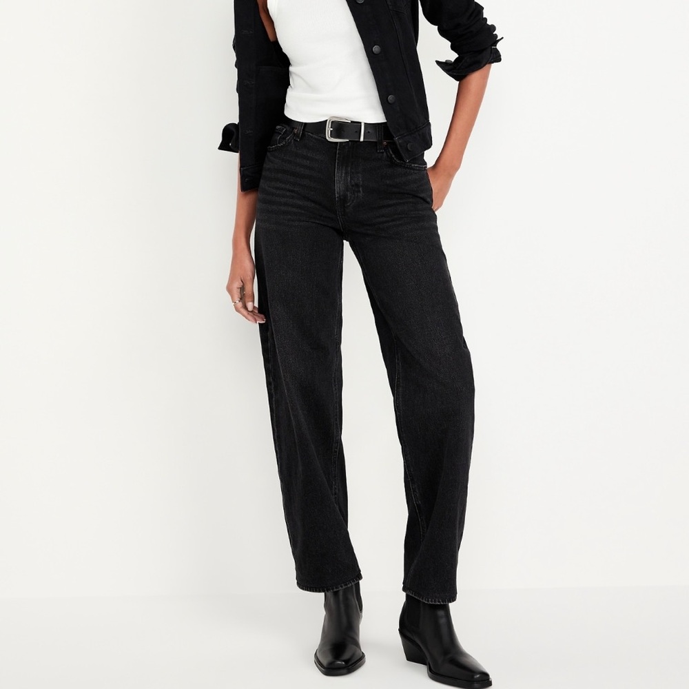 Old Navy Black boyfriend Jeans